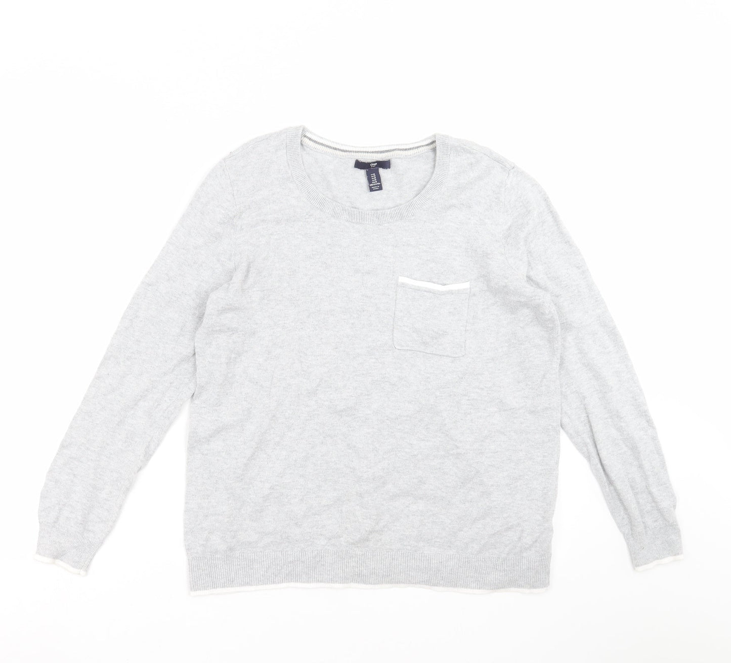 Gap Mens Grey  Knit Pullover Jumper Size M