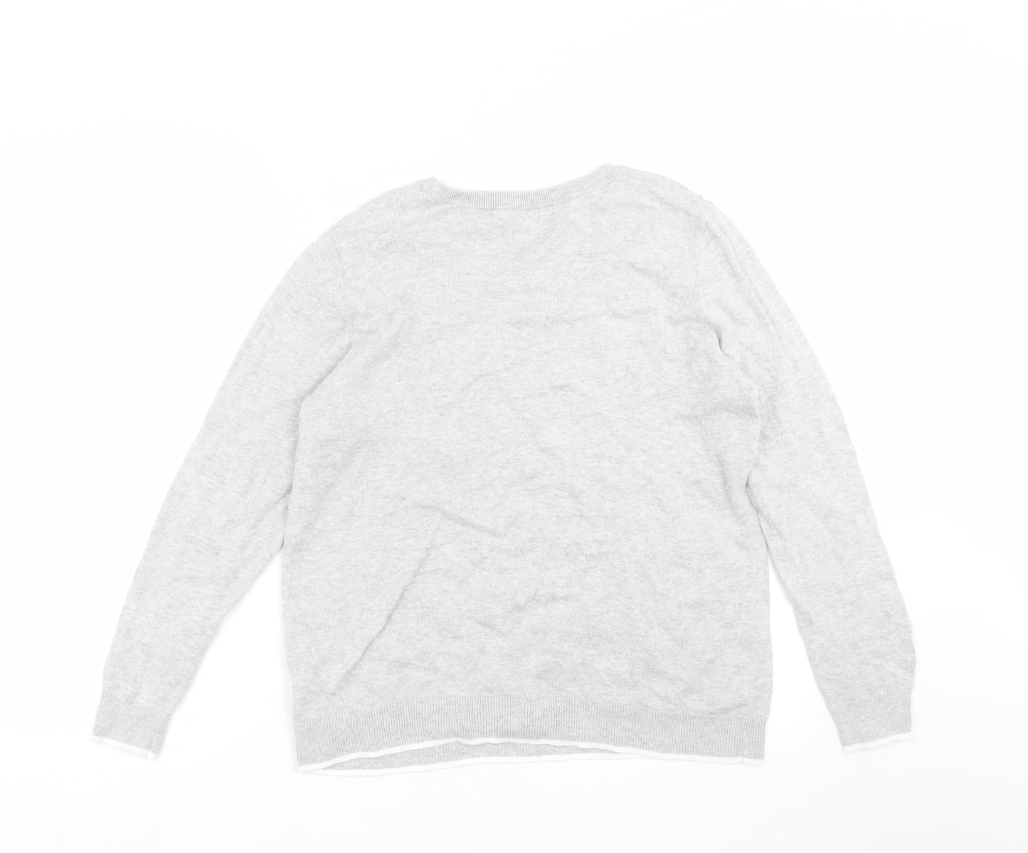 Gap Mens Grey  Knit Pullover Jumper Size M