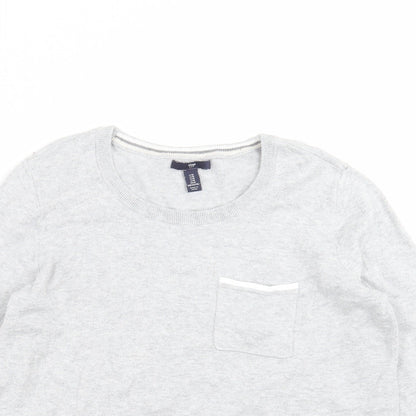 Gap Mens Grey  Knit Pullover Jumper Size M