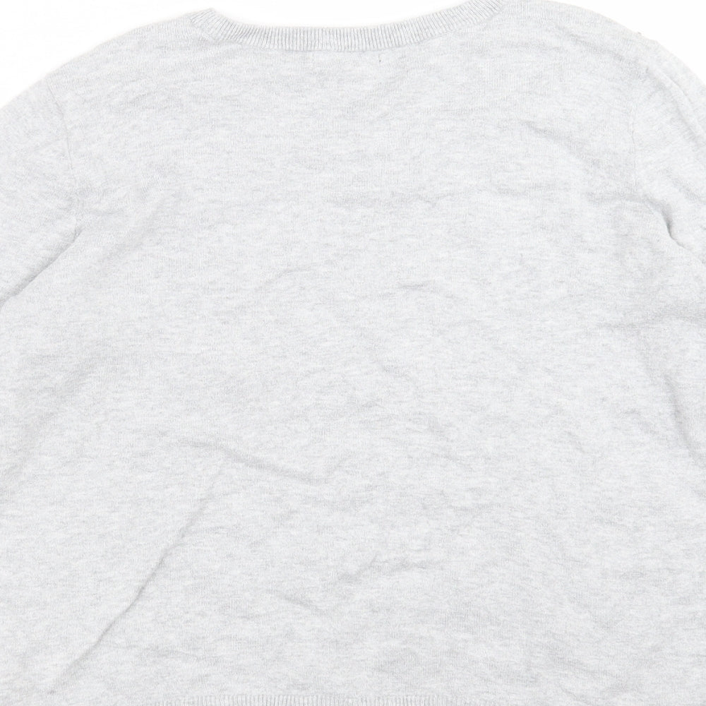 Gap Mens Grey  Knit Pullover Jumper Size M