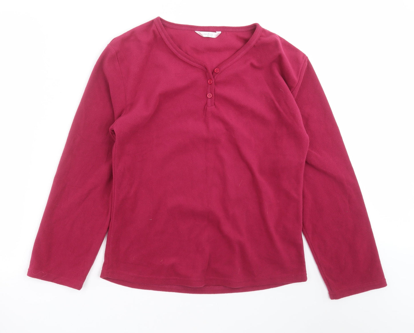 Indigo Sky Womens Purple Solid  Top Pyjama Top Size 10