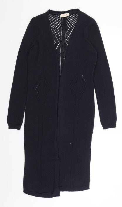 Womens UK Size 8 Per Una Blue Shrug Jumper