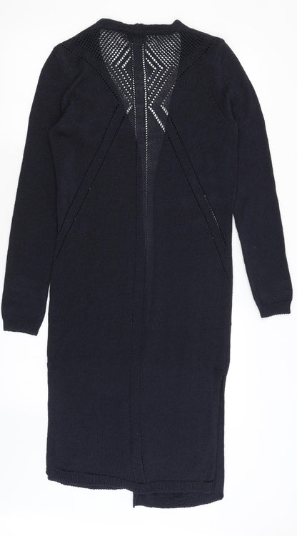 Womens UK Size 8 Per Una Blue Shrug Jumper