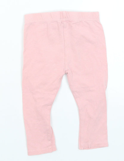 Pep & Co Baby Pink   Capri Trousers Size 12-18 Months