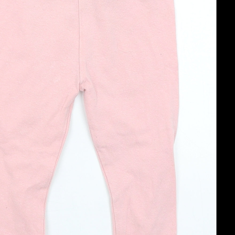 Pep & Co Baby Pink   Capri Trousers Size 12-18 Months
