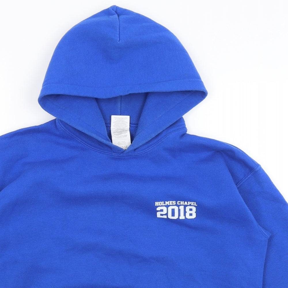 Gildan Girls Blue   Pullover Hoodie Size XL  - Holmes Chapel Leavers