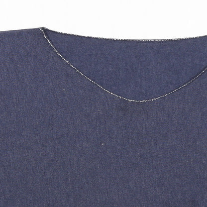 Blue Vanilla Womens Blue   Basic T-Shirt Size XL