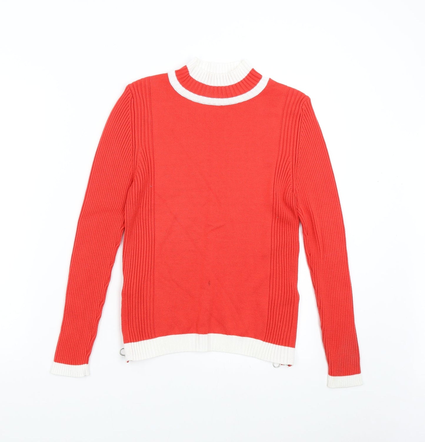 Womens UK Size 12 M&S Red Pullover Jumper