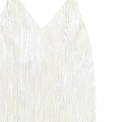 George Womens Gold   Slip Dress  Size 8
