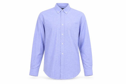 Mens UK Size 15.5 Avenue Blue  Button-Up Long Sleeve Casual Shirt
