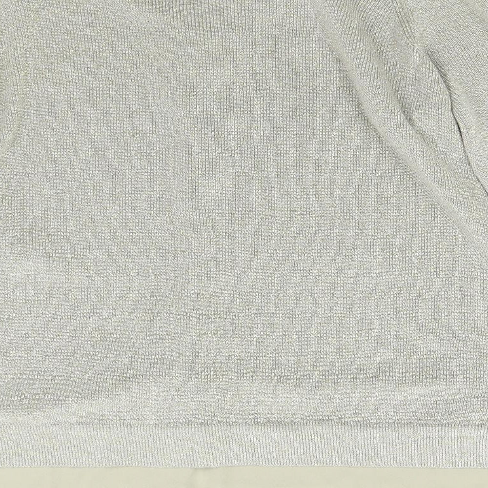 Womens UK Size 12 M&S Gold Pullover Jumper