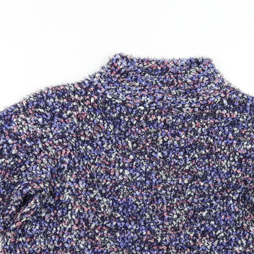 Nutmeg Womens Blue  Knit Pullover Jumper Size 8