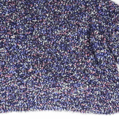 Nutmeg Womens Blue  Knit Pullover Jumper Size 8