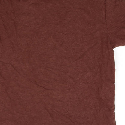 Mens UK Size M Burton Brown  T-Shirt