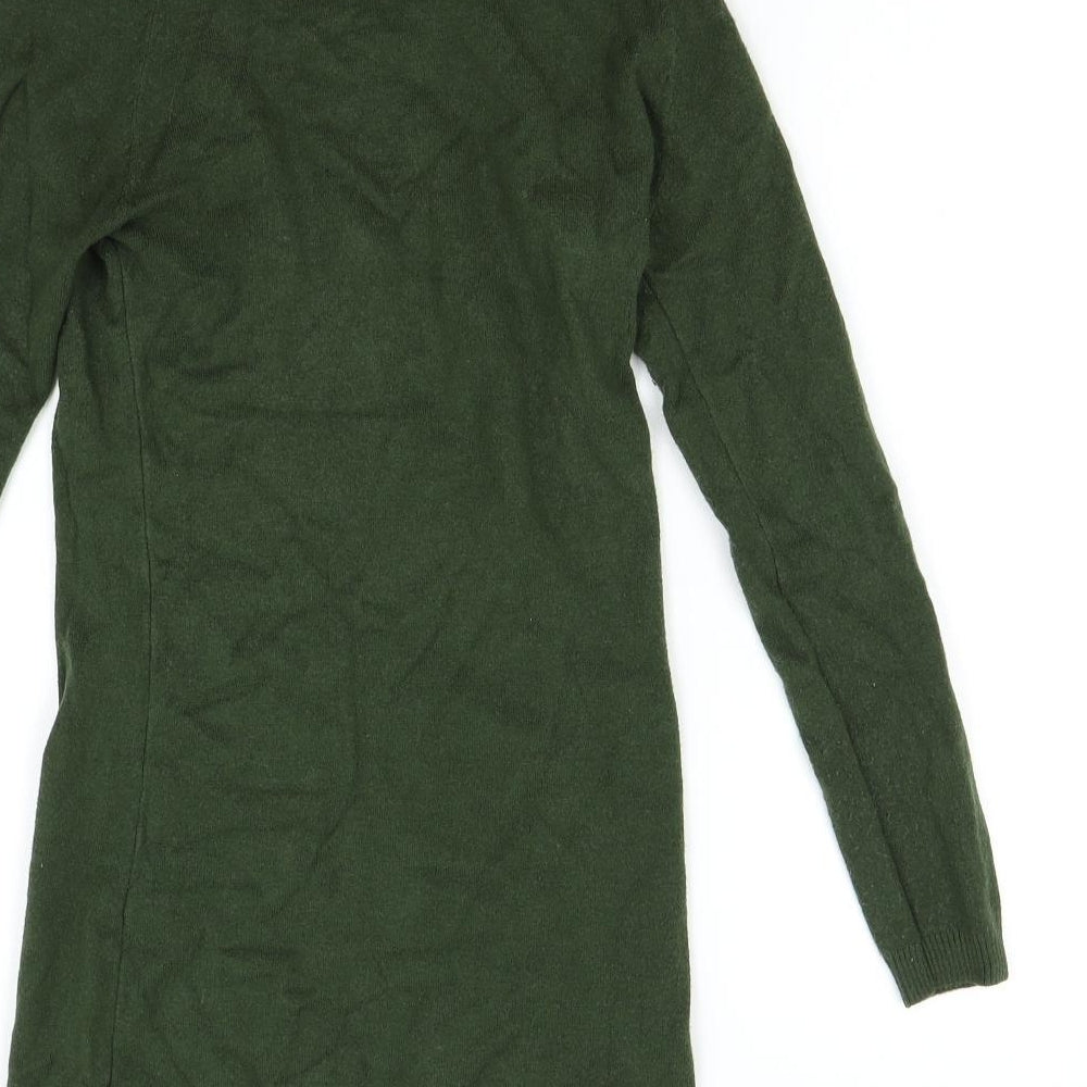 Red London Womens Green   Jumper Dress  Size S  - Heart