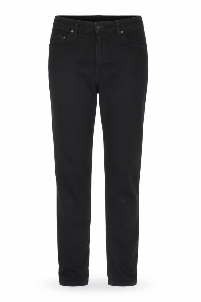 Front view of George women’s black denim skinny jeans, size UK 10, 29-inch leg