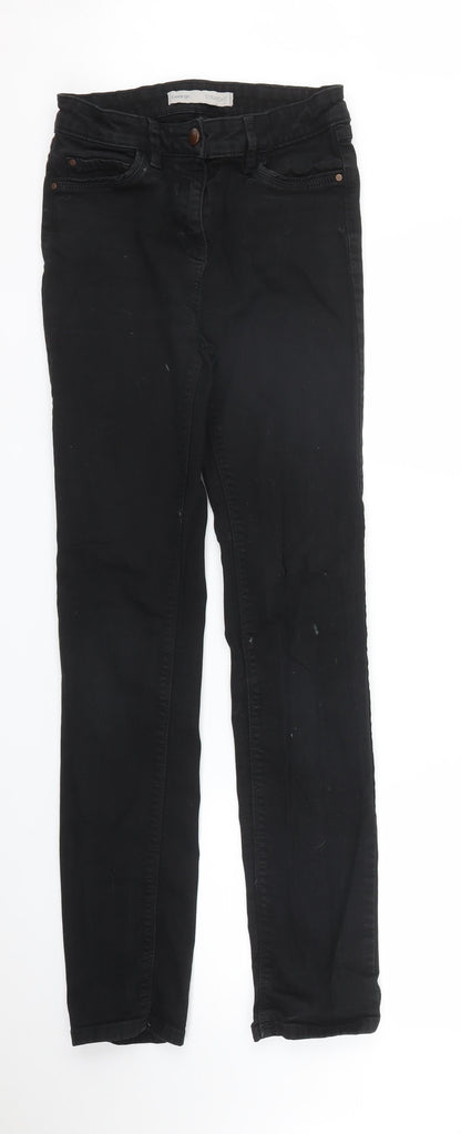 George Womens Black  Denim Skinny Jeans Size 10 L29 in