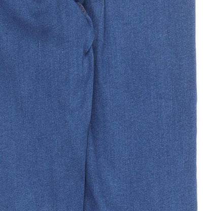 Missguided Womens Blue  Denim Jegging Jeans Size 8 L27 in
