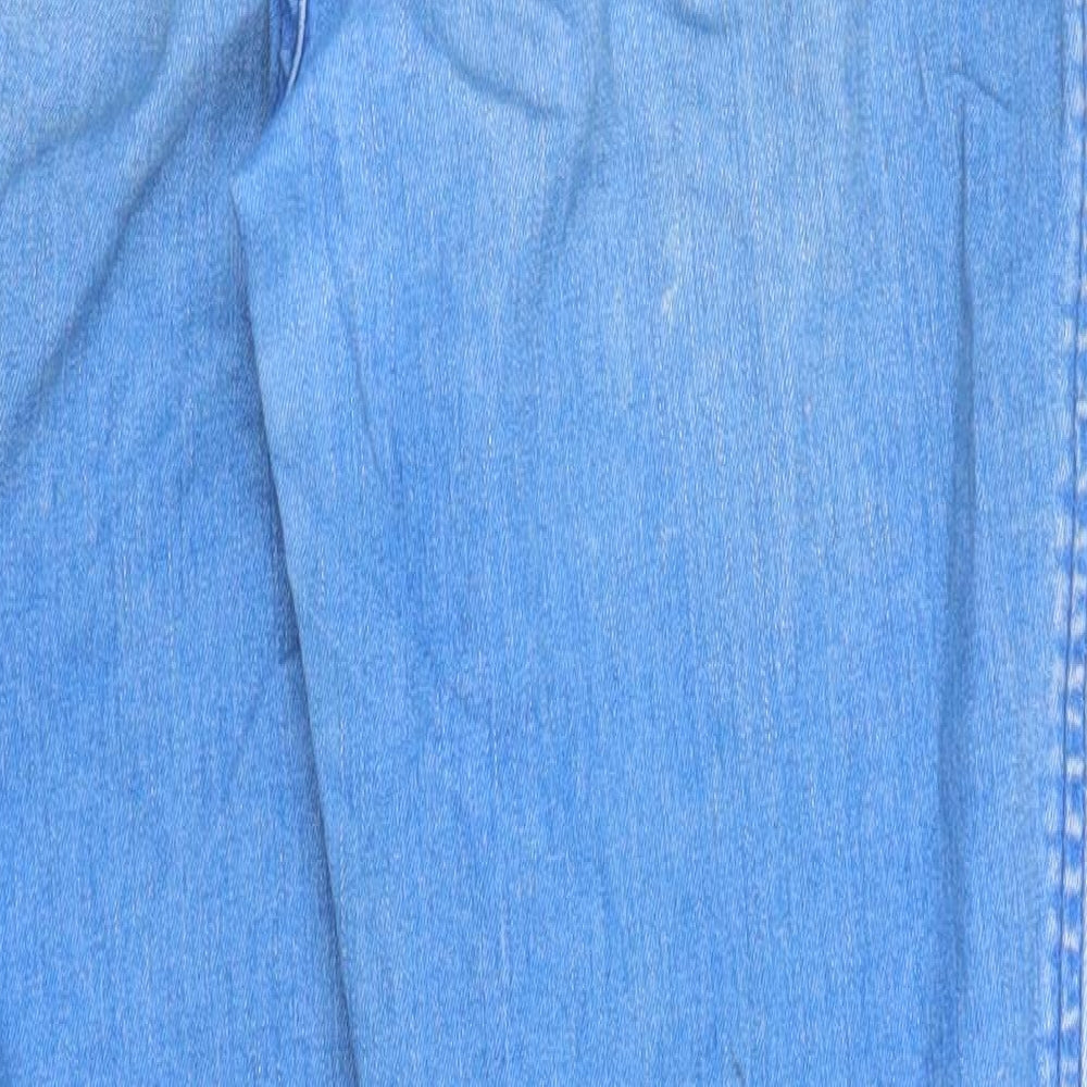 Womens UK Size 14 Warehouse Regular Fit Skinny Blue Jeans