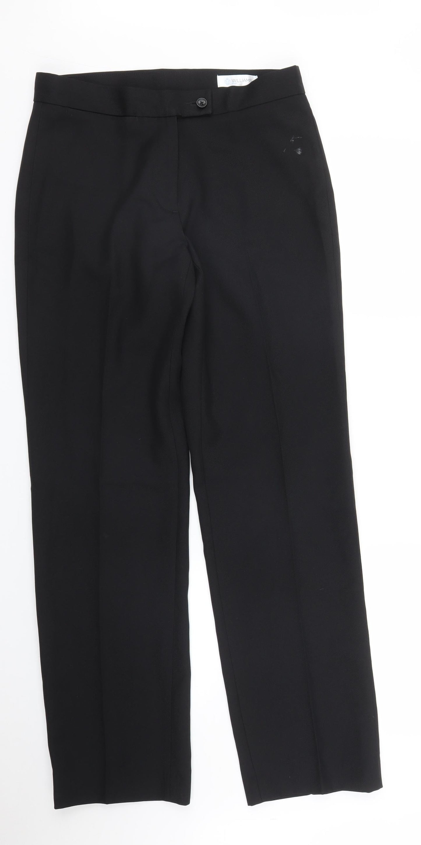 Williams Womens Black   Trousers  Size 10 L31 in