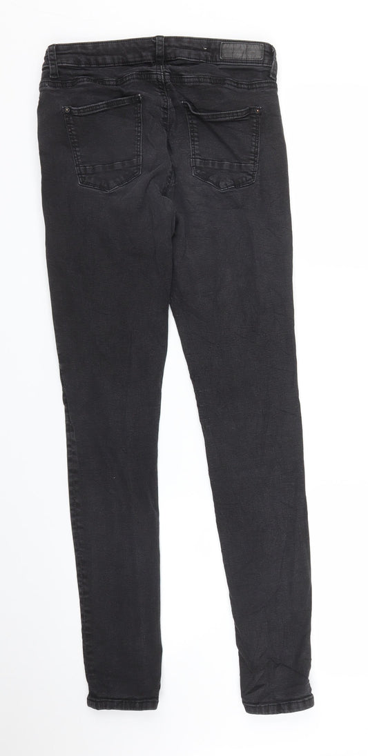 Espirit Womens Black  Denim Skinny Jeans Size 28 in L32 in