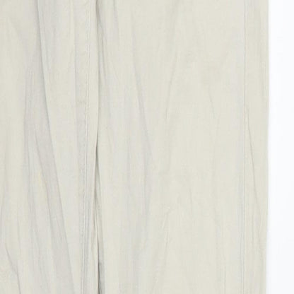 I Dodo Womens Beige   Carpenter Trousers Size S L30 in