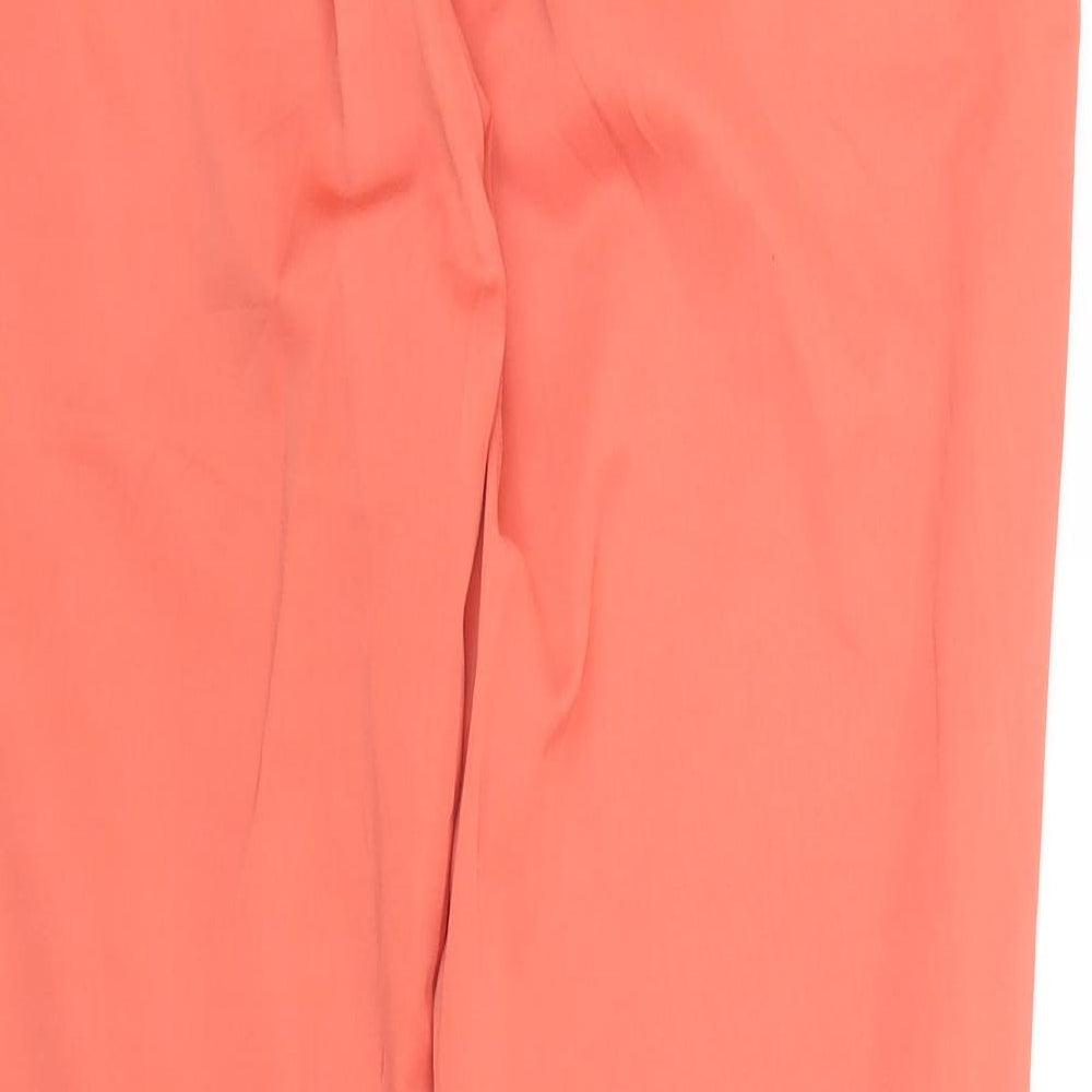 RESERVED Womens Pink   Pedal Pusher Trousers Size 12 L26 in