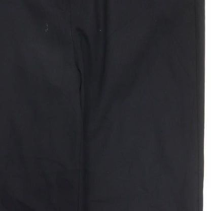 Barton Womens Black   Pedal Pusher Trousers Size M L27 in