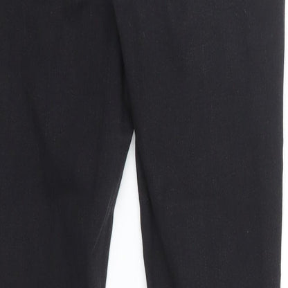 George Womens Black  Denim Skinny Jeans Size 10 L28 in