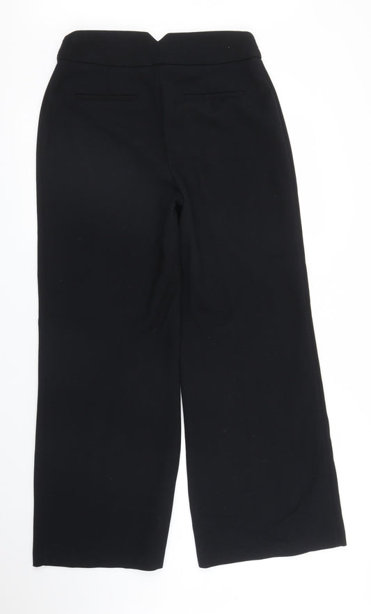Womens UK Size 10 NEXT Regular Fit  Black Trousers