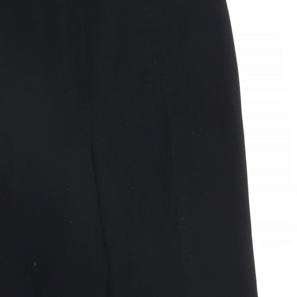 Womens UK Size 10 NEXT Regular Fit  Black Trousers