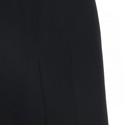 Womens UK Size 10 NEXT Regular Fit  Black Trousers
