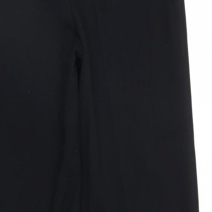 Womens UK Size 10 NEXT Regular Fit  Black Trousers