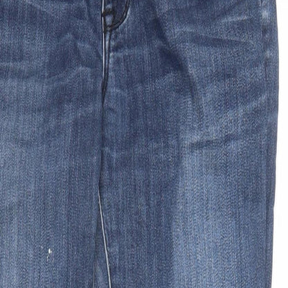 Dromedar Womens Blue  Denim Straight Jeans Size 27 in L28 in