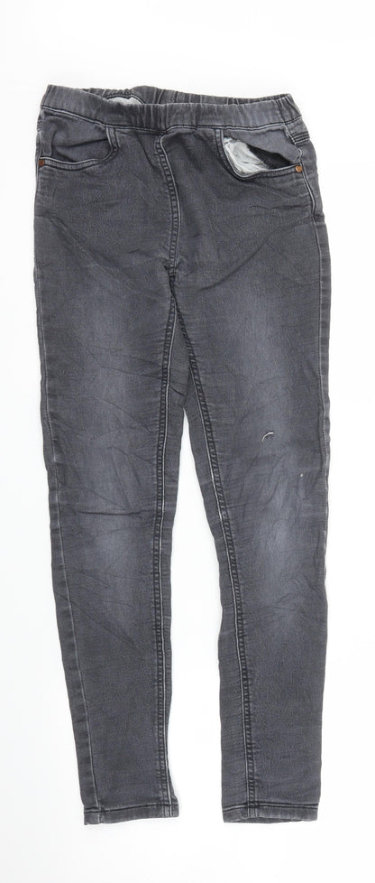 Cool Club Girls Grey  Denim Skinny Jeans Size 12 Years
