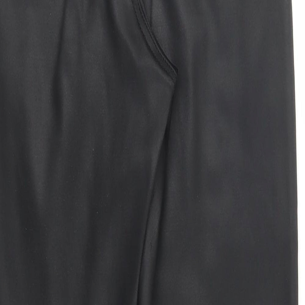 Womens UK Size 30 in Topshop Regular Fit Carrot Black Trousers