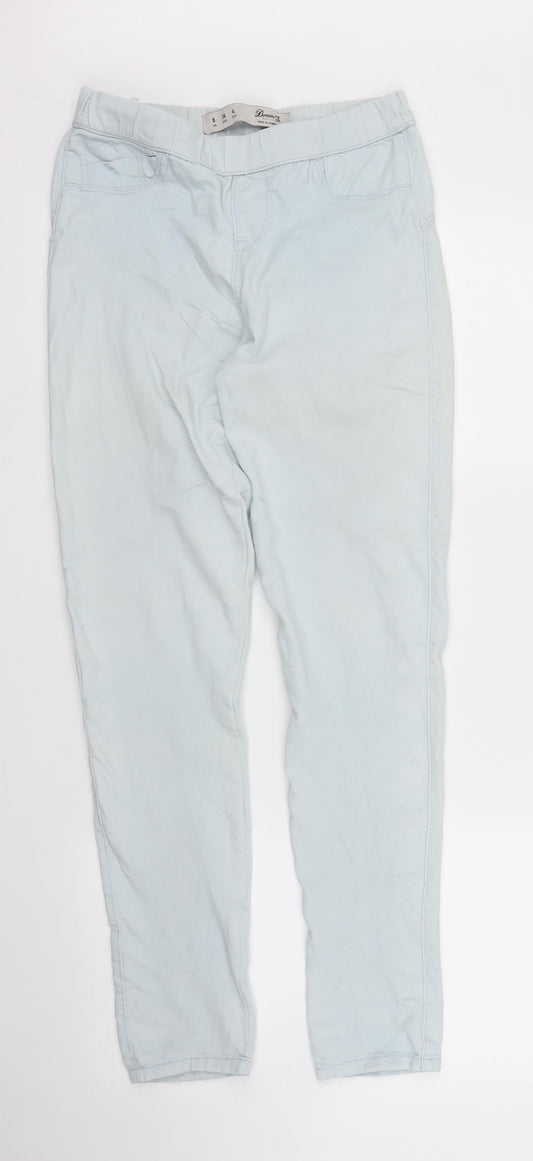 Primark Womens Blue  Denim Jegging Jeans Size 8 L27 in
