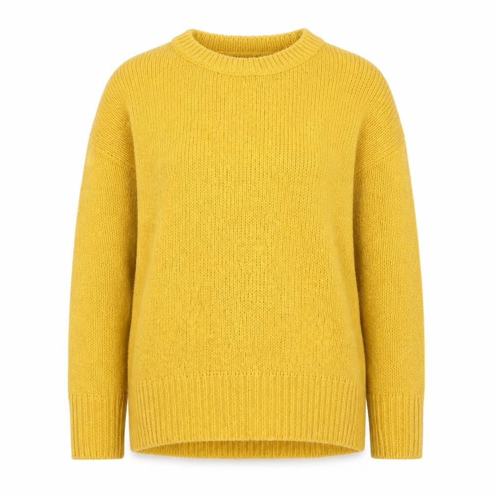 Womens UK Size S New Look Yellow Pullover Jumper