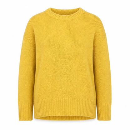 Womens UK Size S New Look Yellow Pullover Jumper