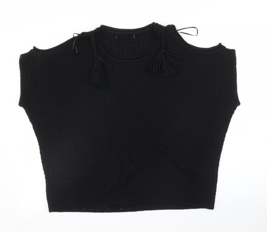 Womens UK Size M NEXT Black Pullover Jumper