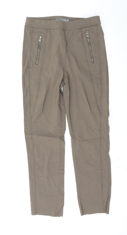 Mingel Womens Brown   Trousers  Size 10 L26 in