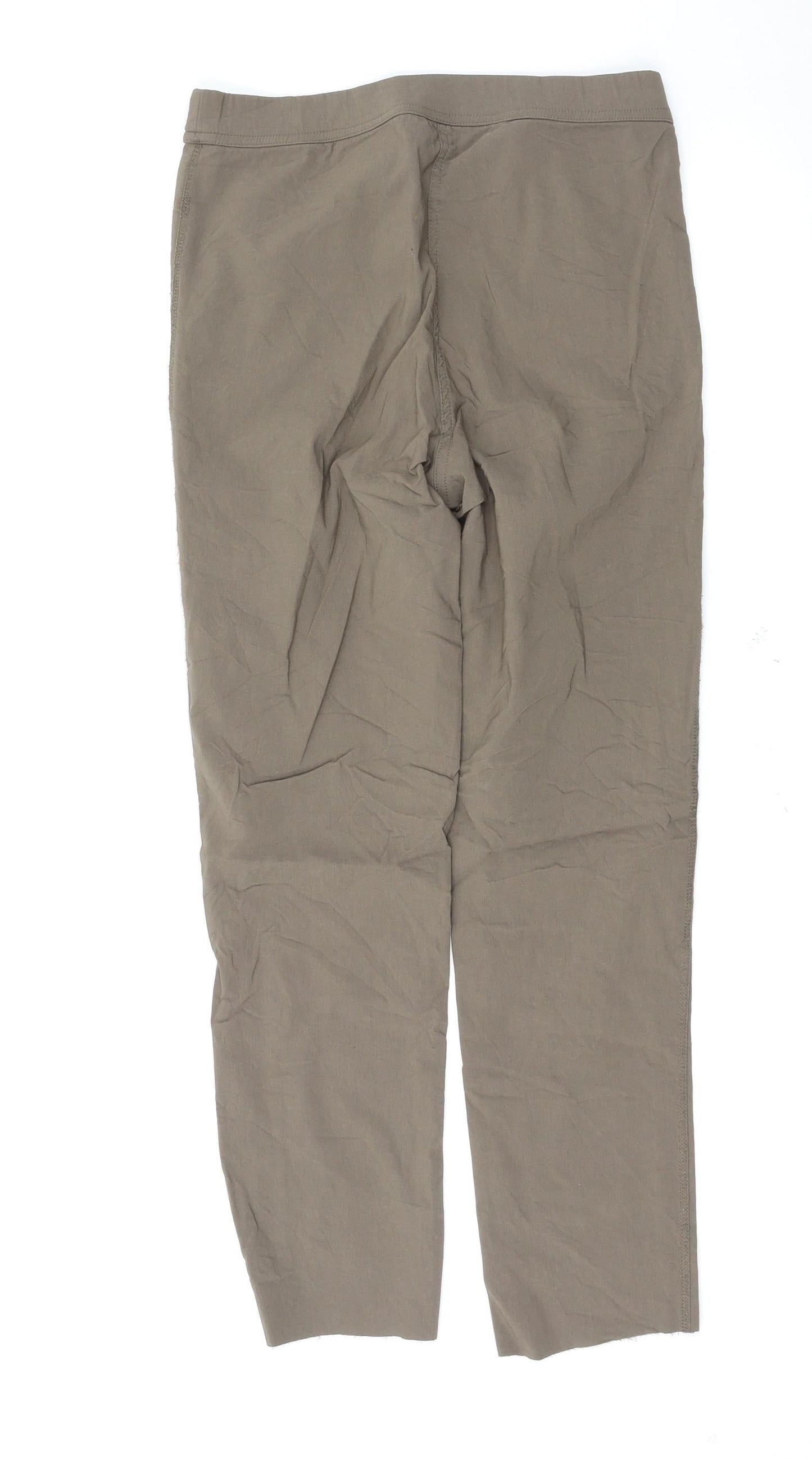 Mingel Womens Brown   Trousers  Size 10 L26 in