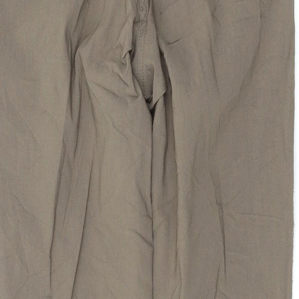 Mingel Womens Brown   Trousers  Size 10 L26 in
