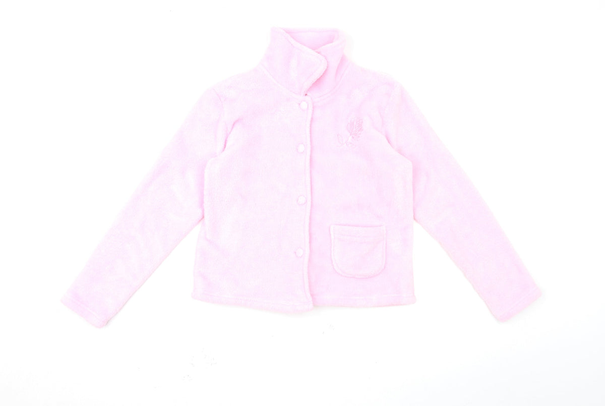 Additional front view of Camille women’s pink jacket, size UK 12