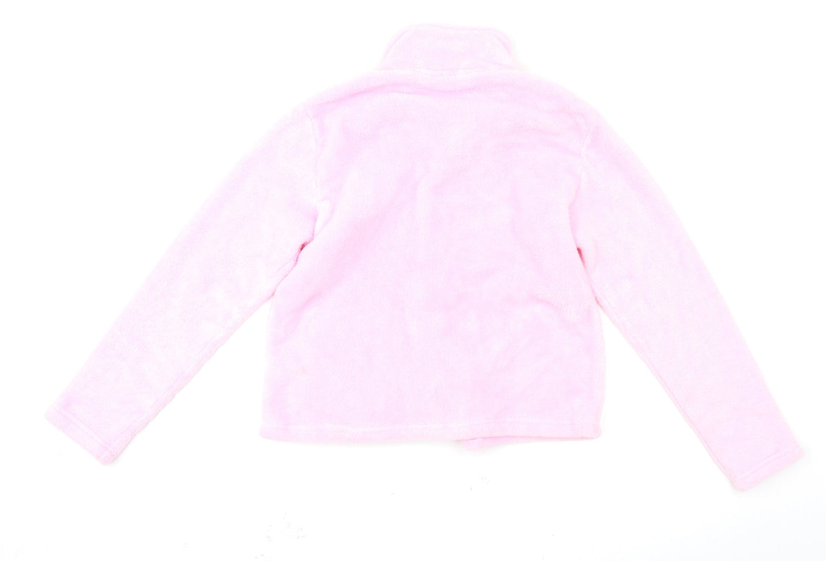 Back view of Camille women’s pink jacket, size UK 12