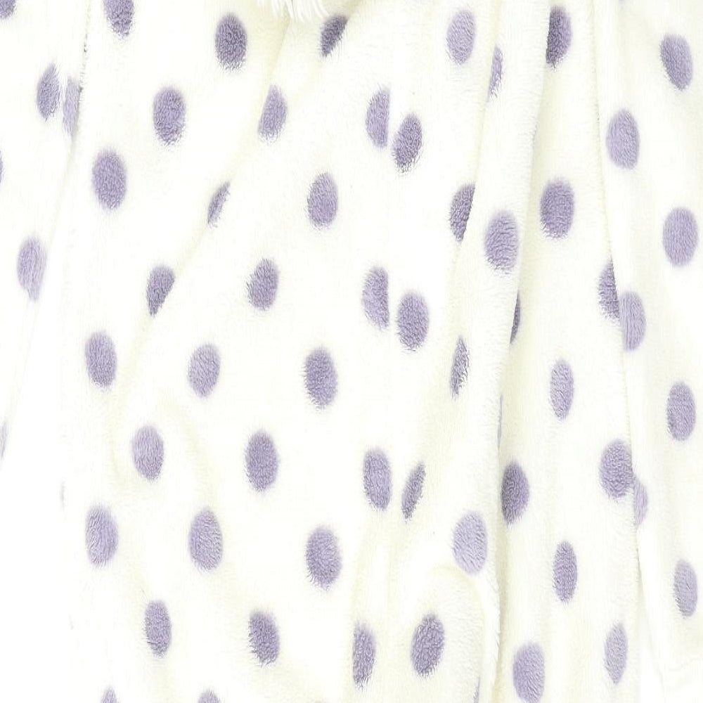 Dorothy Perkins Womens White Polka Dot  Top One Piece Size M
