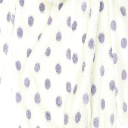 Dorothy Perkins Womens White Polka Dot  Top One Piece Size M