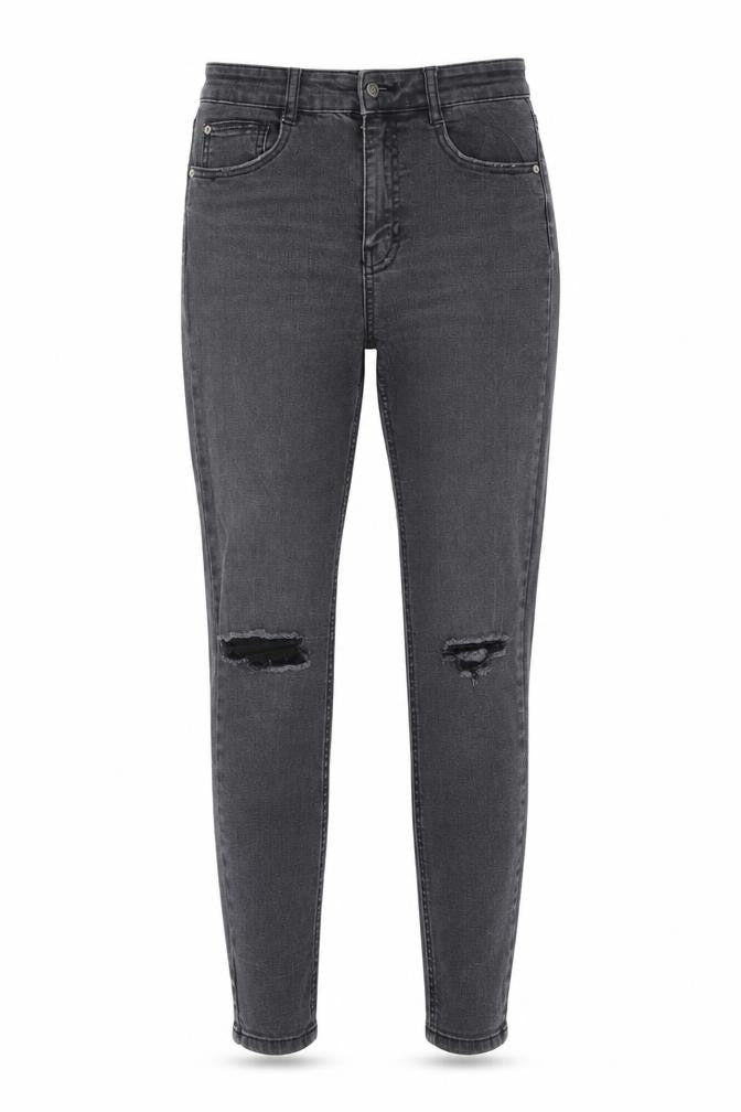 Womens UK Size 10 Pull&Bear Regular Fit Skinny Black Jeans