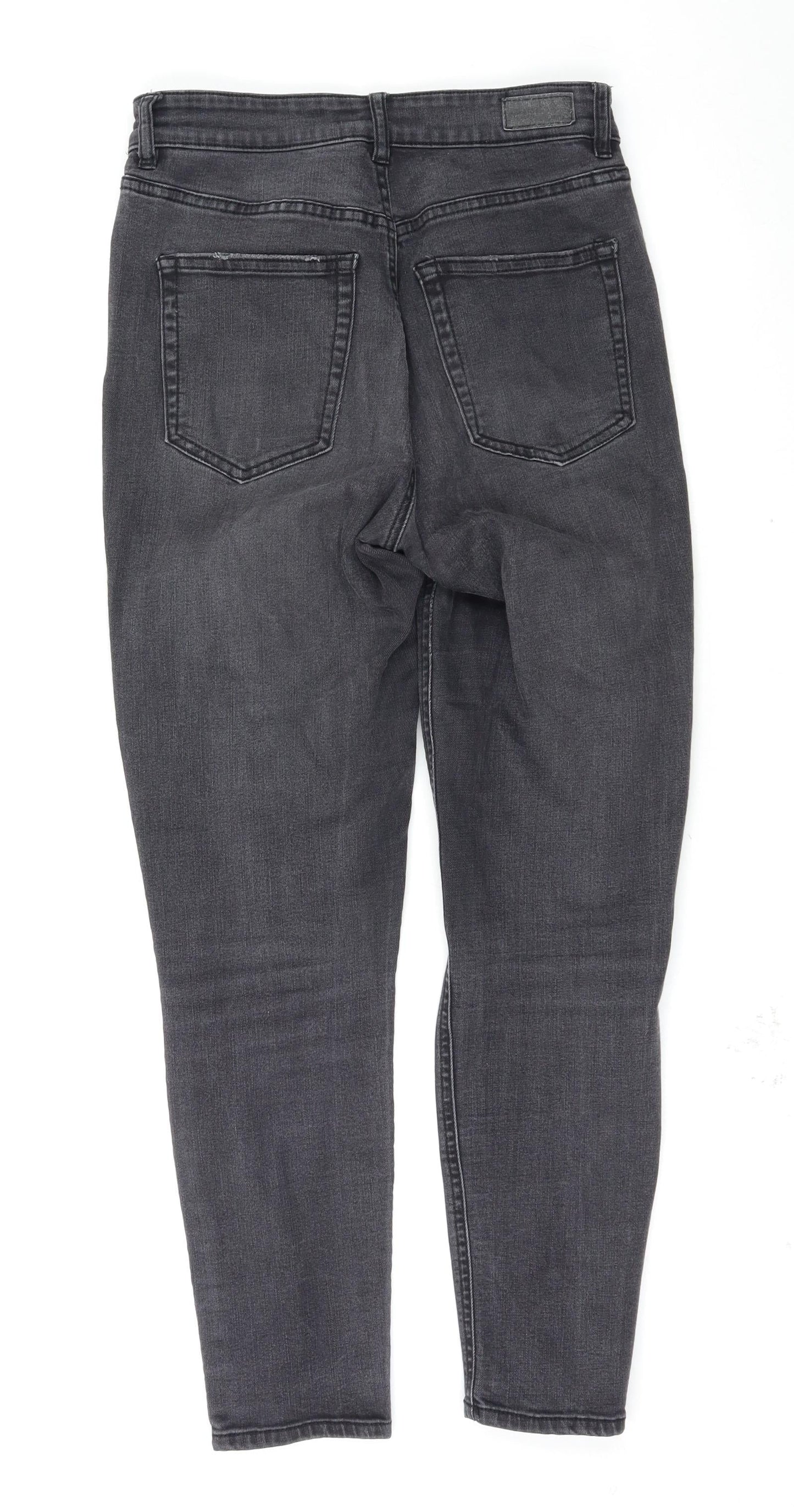 Pull&Bear Womens Black   Skinny Jeans Size 10 L26 in