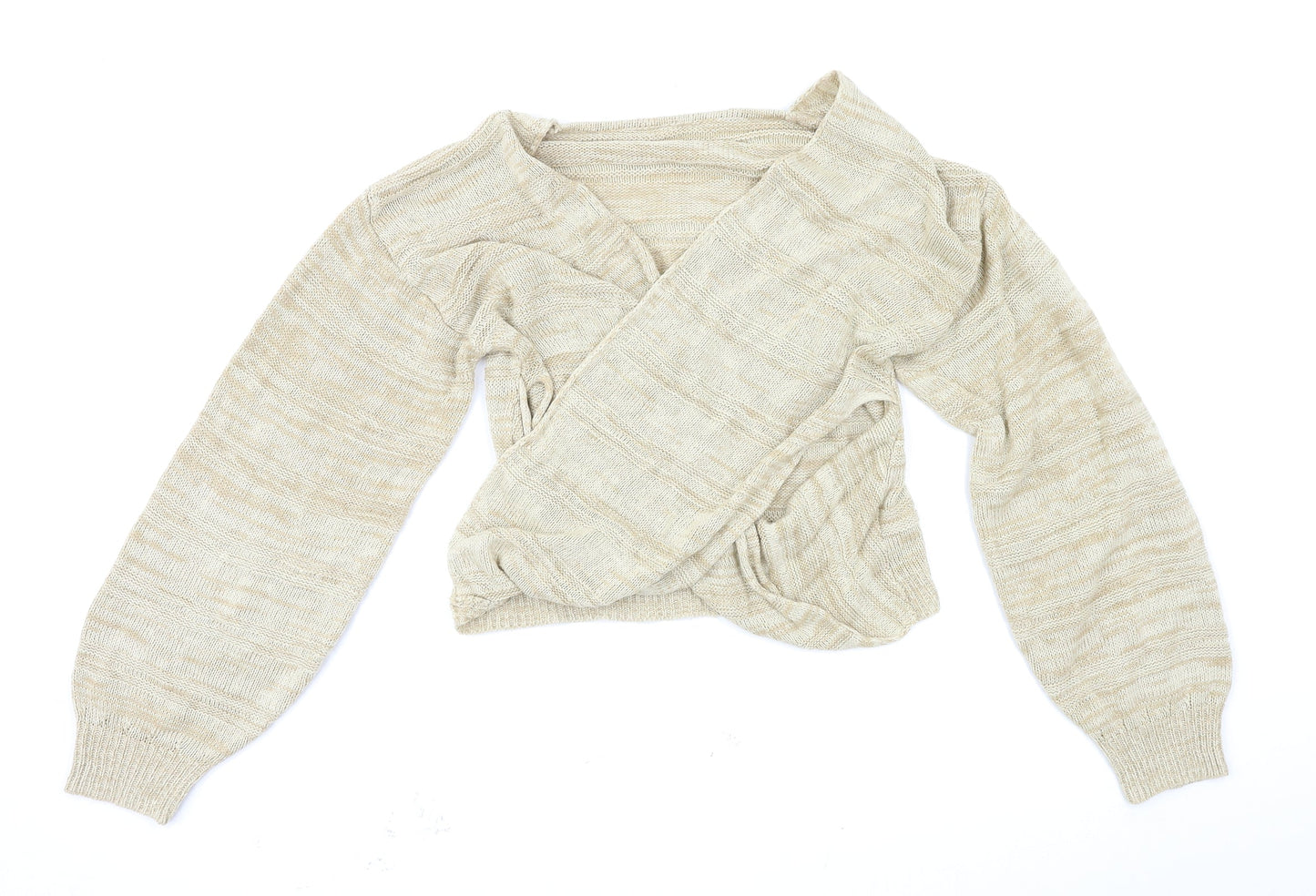 SheIn Womens Beige   Pullover Jumper Size S